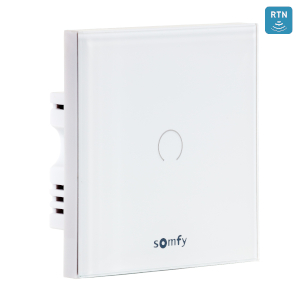 Lighting ON/OFF Touch Panel 1-Gang | Somfy